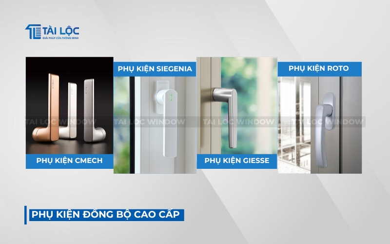 Phụ kiện tốt giúp cửa đóng mở êm hơn Phụ kiện tốt giúp cửa đóng mở êm hơn