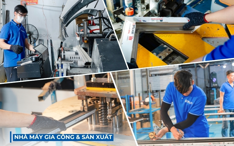 Tay nghề gia công và lắp đặt tạo nên sự khác biệt Tay nghề gia công và lắp đặt tạo nên sự khác biệt