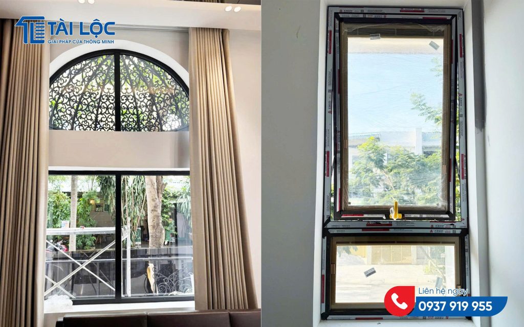 Một số mẫu cửa sổ nhôm Xingfa cho nhà phố hiện đại cửa nhôm xingfa
