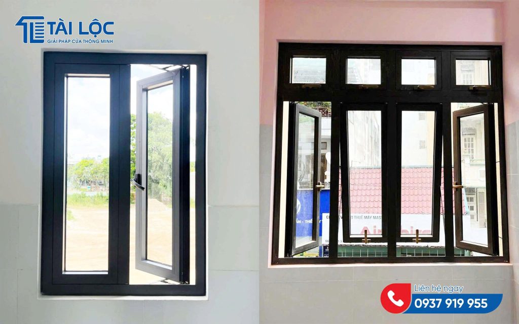 Các mẫu cửa sổ hiện đại cửa sổ nhôm xingfa