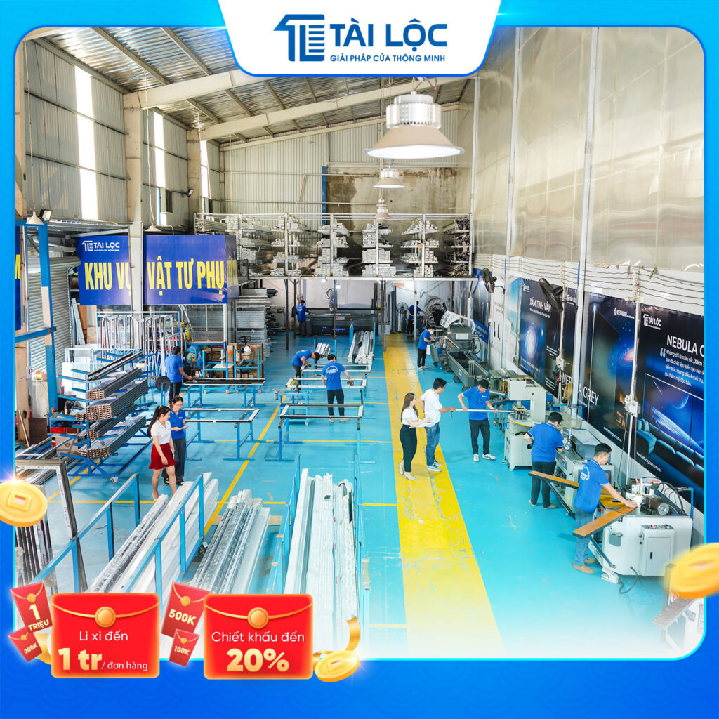 Nhà máy sản xuất cửa nhôm cao cấp tại Bình Dương cửa nhôm cao cấp