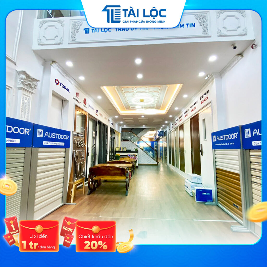 Cửa cuốn Austdoor chiết khấu đến 20%, nhận ngay lì xì đến 1 triệu đồng Cửa cuốn Austdoor