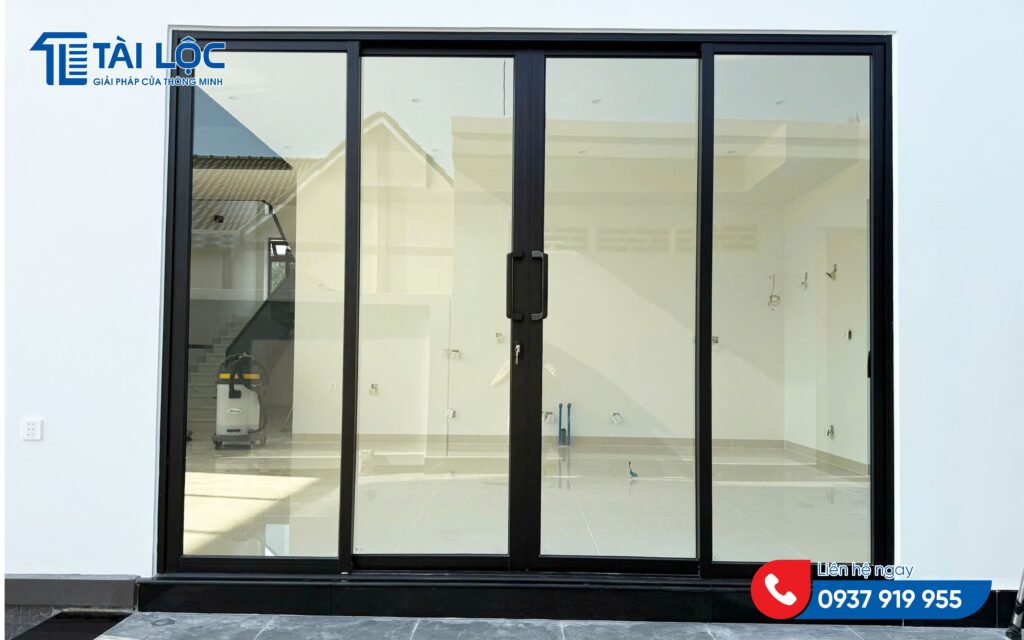 Cửa đi lùa 4 cánh khu vực bếp - Tối ưu lối đi và không gian Cửa đi lùa 4 cánh khu vực bếp - Tối ưu lối đi và không gian