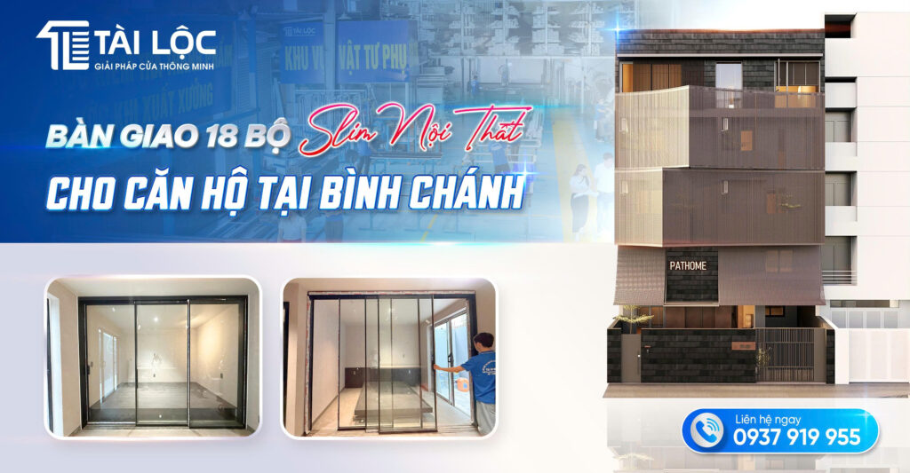 Công trình Slim nội thất cho căn hộ dịch vụ - Bình Chánh Công trình Slim nội thất cho căn hộ dịch vụ - Bình Chánh