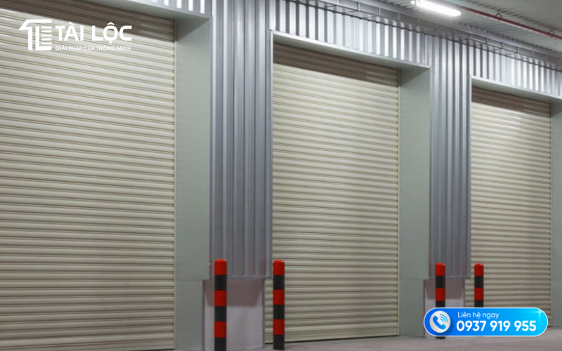 Cửa cuốn thép Austdoor cho kho bãi Cửa cuốn thép Austdoor cho kho bãi