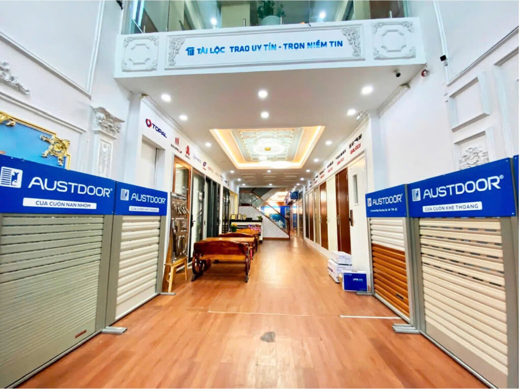 Showroom trưng bày cửa cuốn Austdoor- Không gian trải nghiệm cửa đẳng cấp Showroom trưng bày cửa cuốn Austdoor- Không gian trải nghiệm cửa đẳng cấp