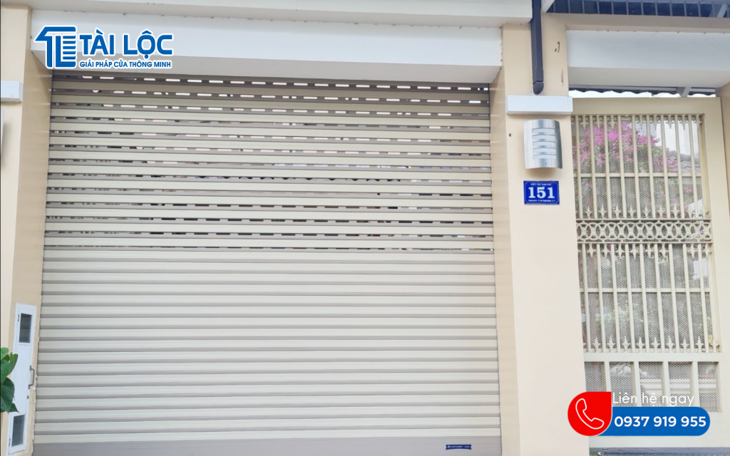 Cửa cuốn khe thoáng Cửa cuốn khe thoáng
