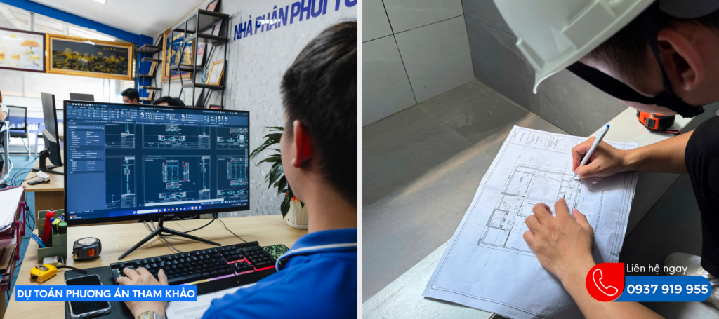 Tư vấn và khảo sát theo nhu cầu thực tế tại từng công trình Tư vấn và khảo sát theo nhu cầu thực tế tại từng công trình