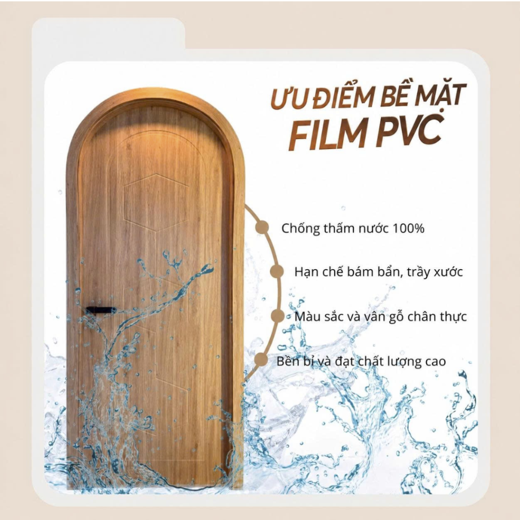 Ưu điểm bề mặt Film PVC Dewoo Ưu điểm bề mặt Film PVC Dewoo